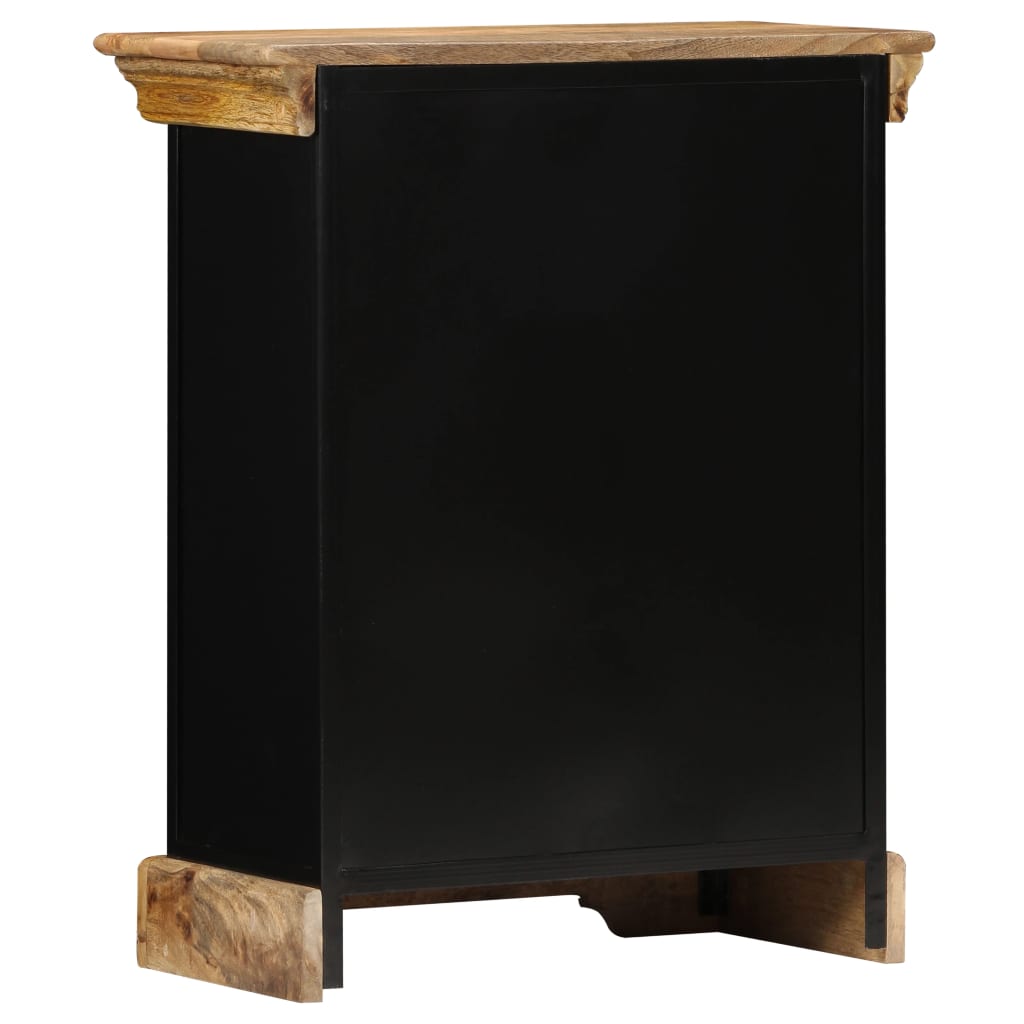 Dressoir 60x30x75 cm massief mangohout is nu te koop bij PeponiXL, paradijselijk wonen!