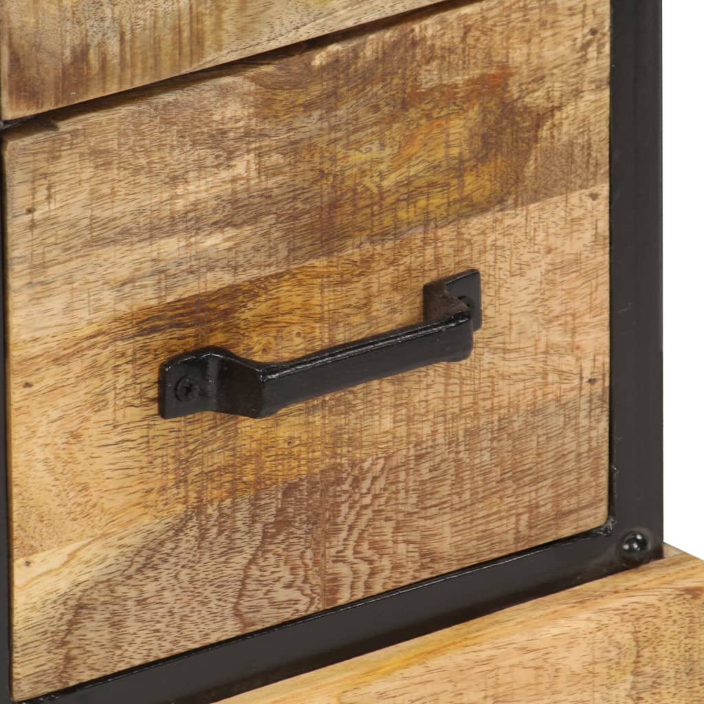 Dressoir 60x30x75 cm massief mangohout is nu te koop bij PeponiXL, paradijselijk wonen!