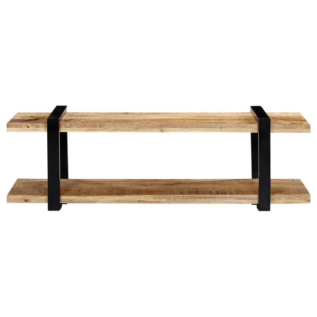 Tv-meubel 130x40x40 cm massief mangohout is nu te koop bij PeponiXL, paradijselijk wonen!