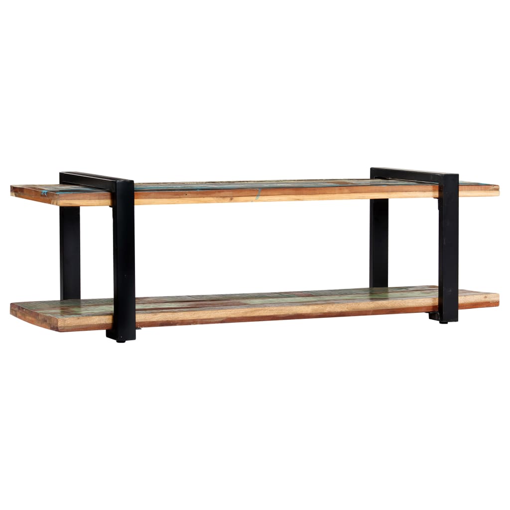 Tv-meubel 130x40x40 cm massief gerecycled hout is nu te koop bij PeponiXL, paradijselijk wonen!