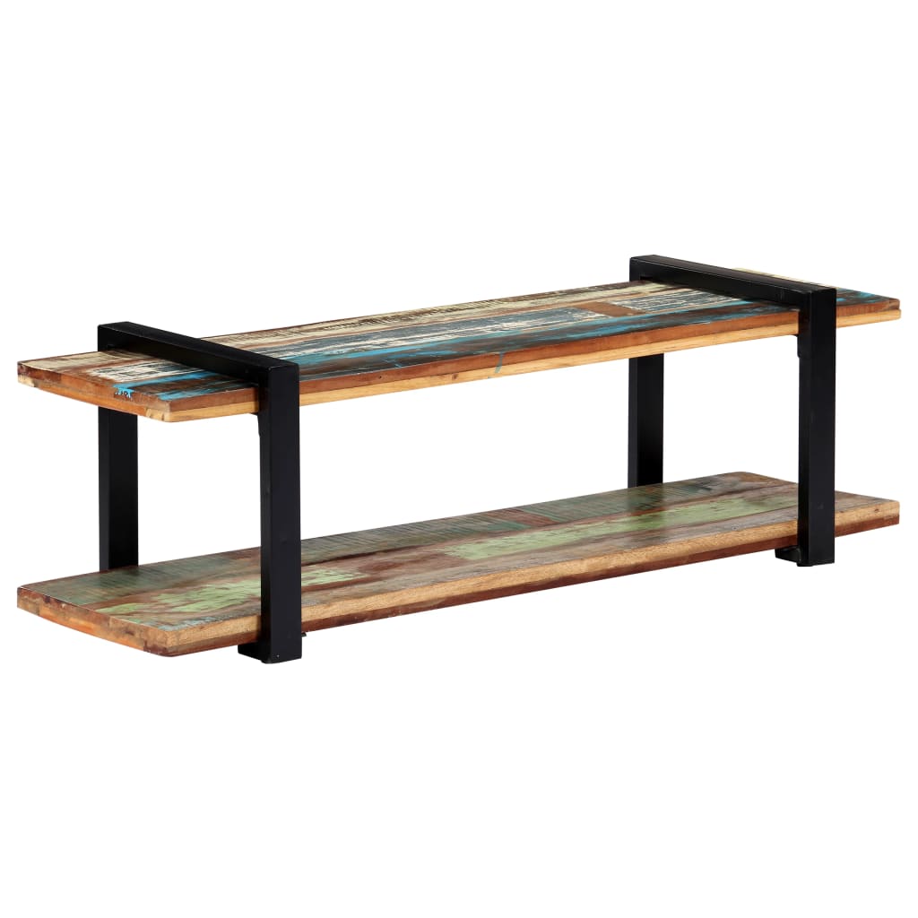Tv-meubel 130x40x40 cm massief gerecycled hout is nu te koop bij PeponiXL, paradijselijk wonen!