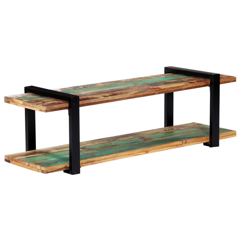 Tv-meubel 130x40x40 cm massief gerecycled hout is nu te koop bij PeponiXL, paradijselijk wonen!
