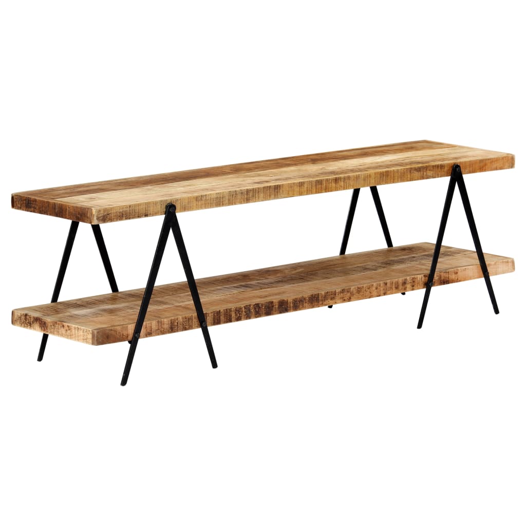 Tv-meubel 160x40x50 cm massief mangohout is nu te koop bij PeponiXL, paradijselijk wonen!