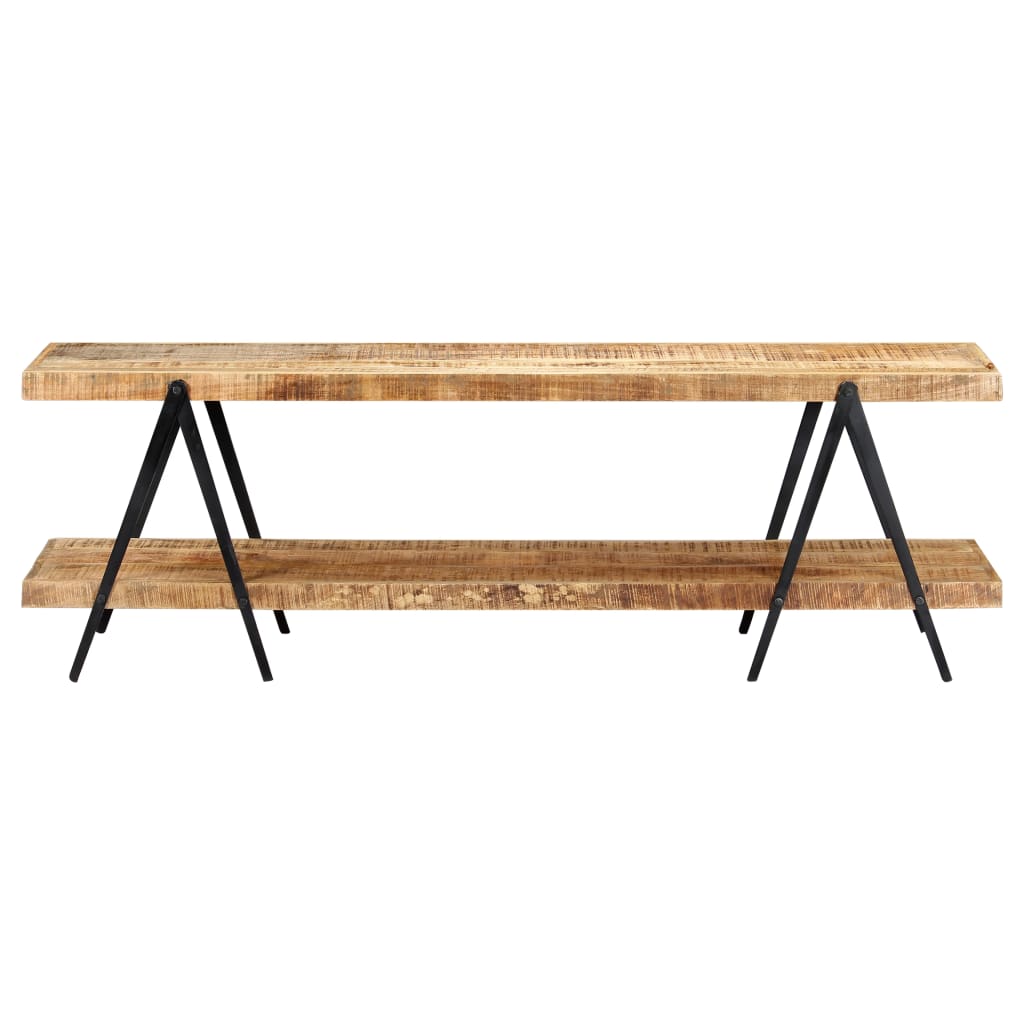 Tv-meubel 160x40x50 cm massief mangohout is nu te koop bij PeponiXL, paradijselijk wonen!
