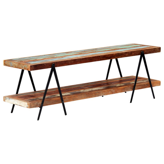 Tv-meubel 160x40x50 cm massief gerecycled hout is nu te koop bij PeponiXL, paradijselijk wonen!
