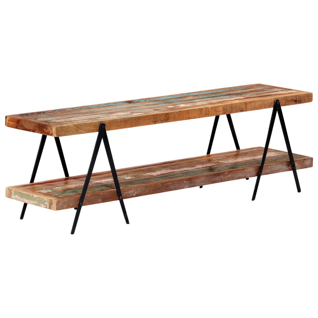 Tv-meubel 160x40x50 cm massief gerecycled hout is nu te koop bij PeponiXL, paradijselijk wonen!