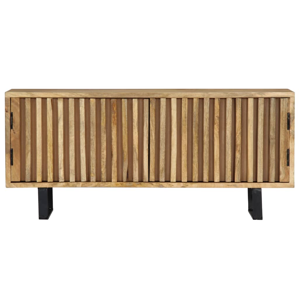 Tv-meubel 90x30x40 cm massief mangohout is nu te koop bij PeponiXL, paradijselijk wonen!