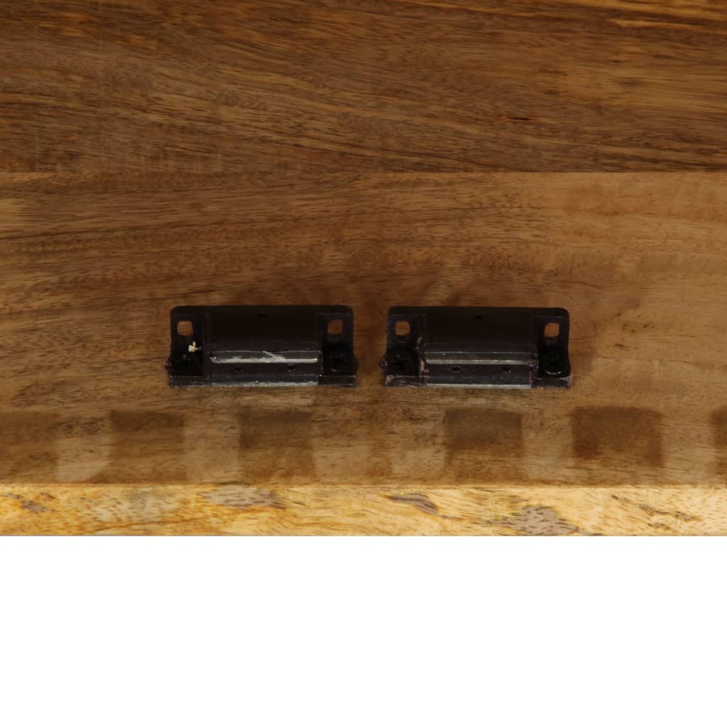 Tv-meubel 90x30x40 cm massief mangohout is nu te koop bij PeponiXL, paradijselijk wonen!