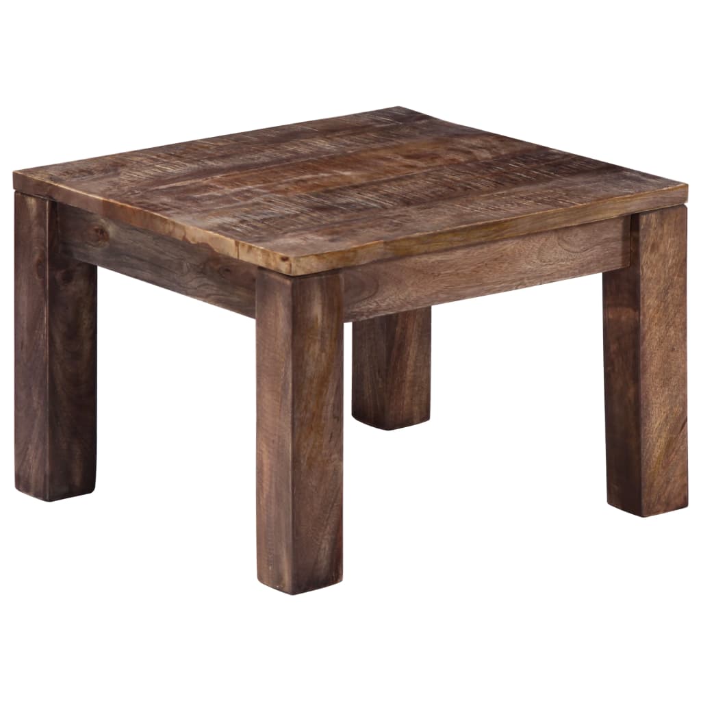 Salontafel 50x50x35 cm massief mangohout is nu te koop bij PeponiXL, paradijselijk wonen!