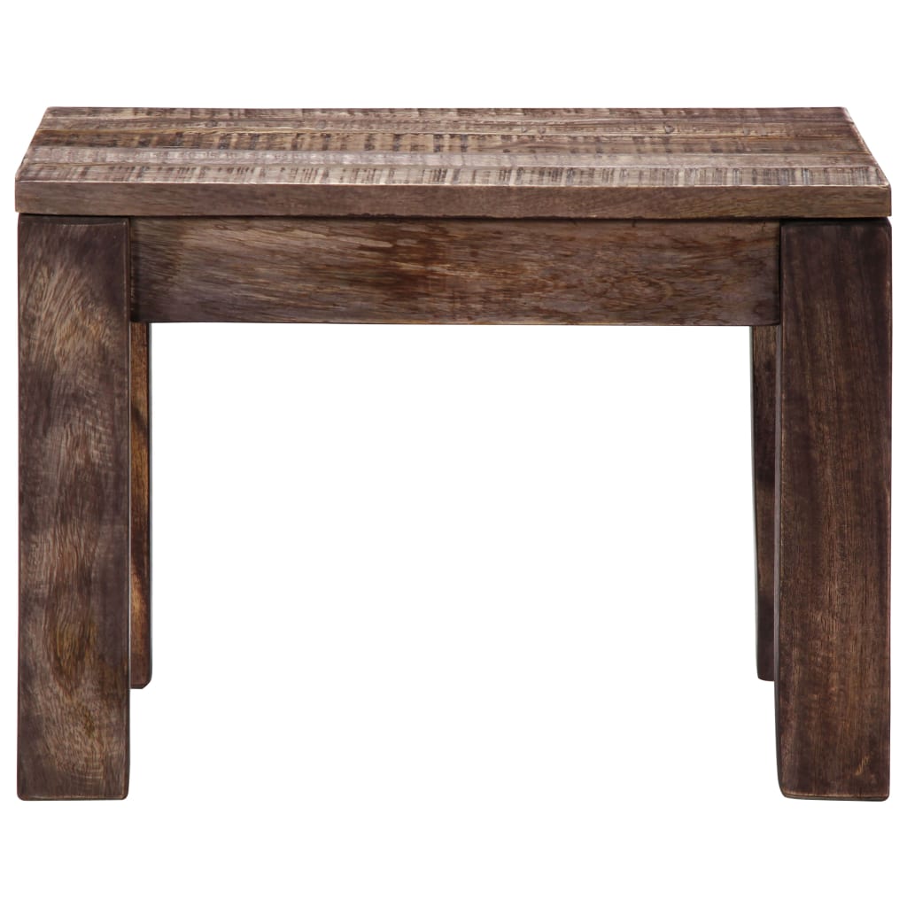 Salontafel 50x50x35 cm massief mangohout is nu te koop bij PeponiXL, paradijselijk wonen!