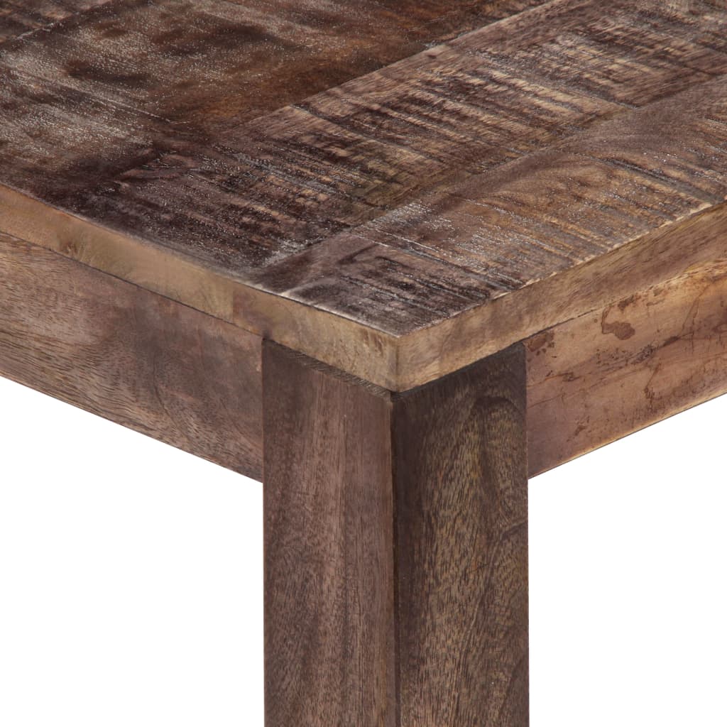 Salontafel 50x50x35 cm massief mangohout is nu te koop bij PeponiXL, paradijselijk wonen!