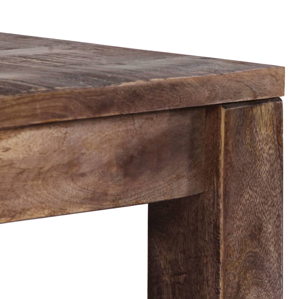 Salontafel 50x50x35 cm massief mangohout is nu te koop bij PeponiXL, paradijselijk wonen!