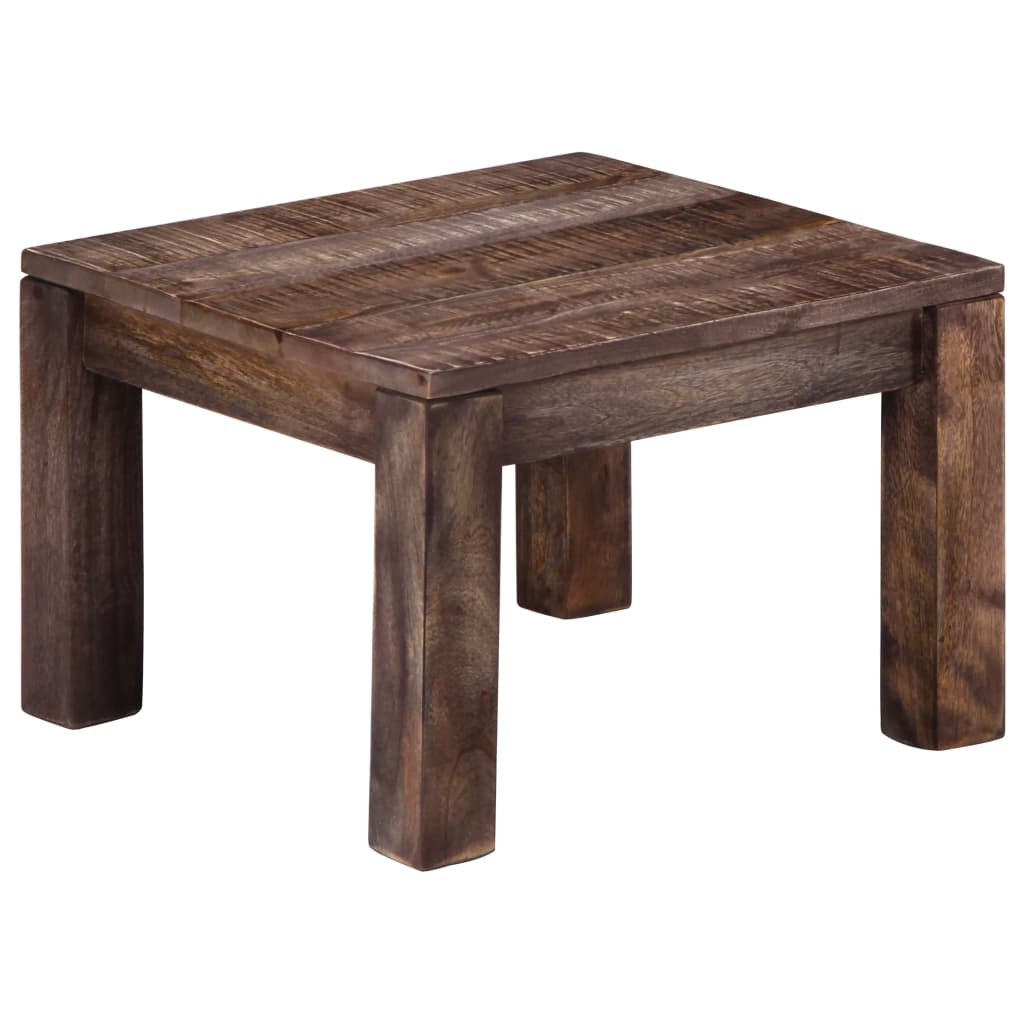 Salontafel 50x50x35 cm massief mangohout is nu te koop bij PeponiXL, paradijselijk wonen!