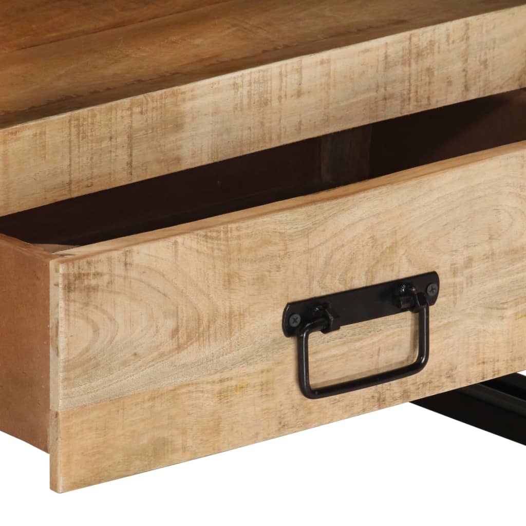 Tv-meubel 100x30x45 cm massief mangohout is nu te koop bij PeponiXL, paradijselijk wonen!