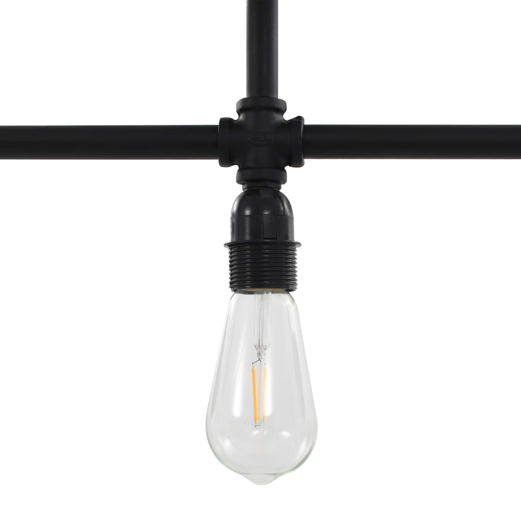 Plafondlamp 3xE27 zwart is nu te koop bij PeponiXL, paradijselijk wonen!