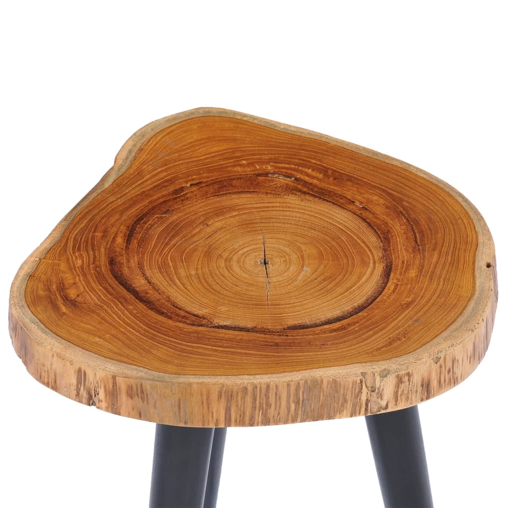 Salontafel 40x45 cm massief teakhout is nu te koop bij PeponiXL, paradijselijk wonen!