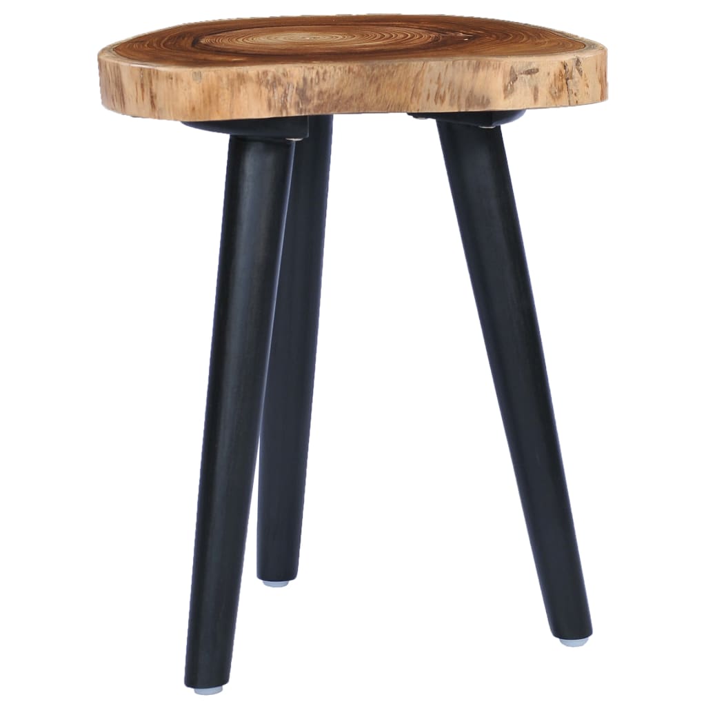 Salontafel 40x45 cm massief teakhout is nu te koop bij PeponiXL, paradijselijk wonen!