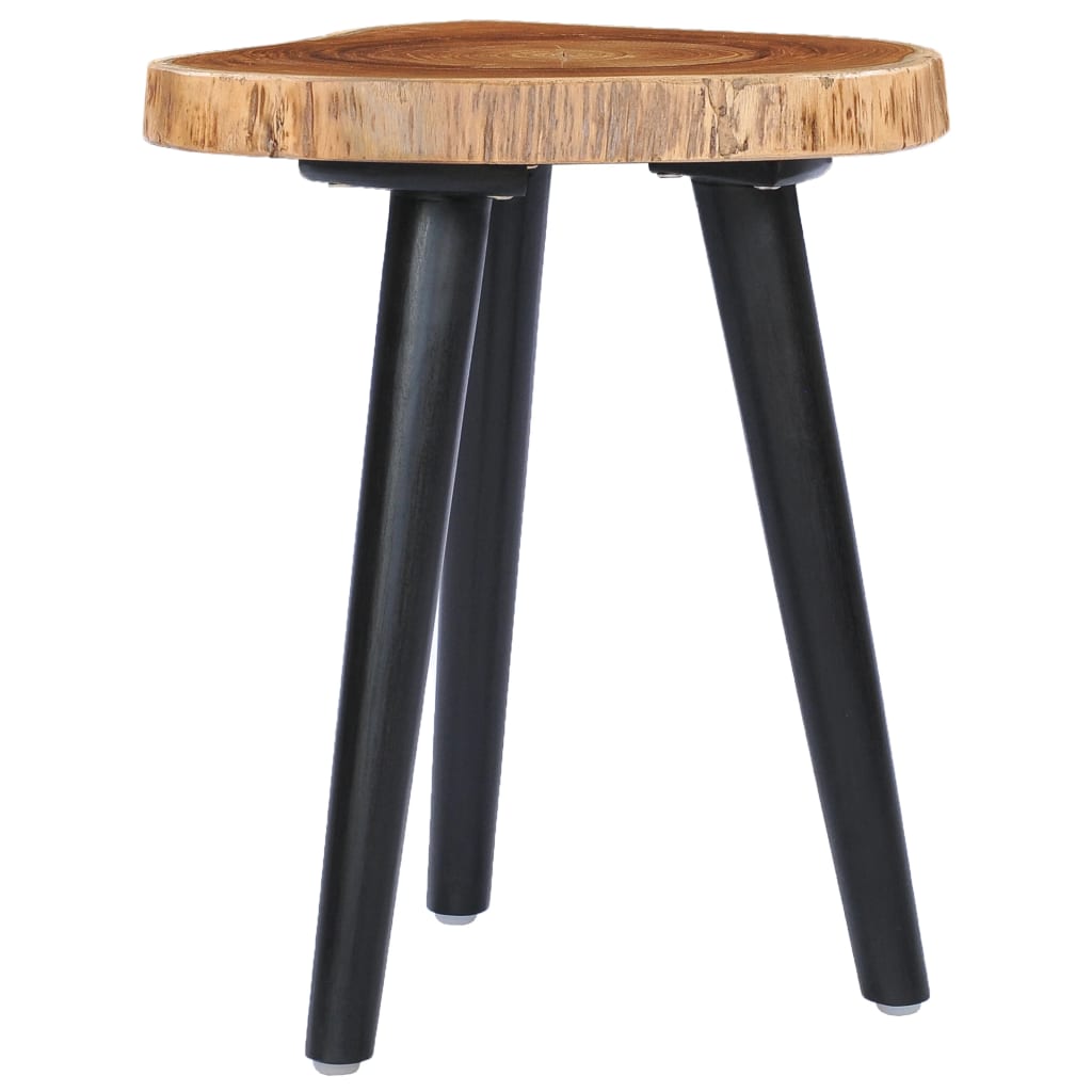 Salontafel 40x45 cm massief teakhout is nu te koop bij PeponiXL, paradijselijk wonen!