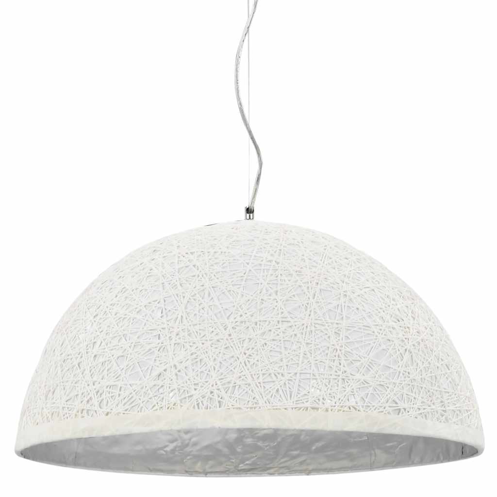 Hanglamp E27 Ø50 cm wit en zilver is nu te koop bij PeponiXL, paradijselijk wonen!