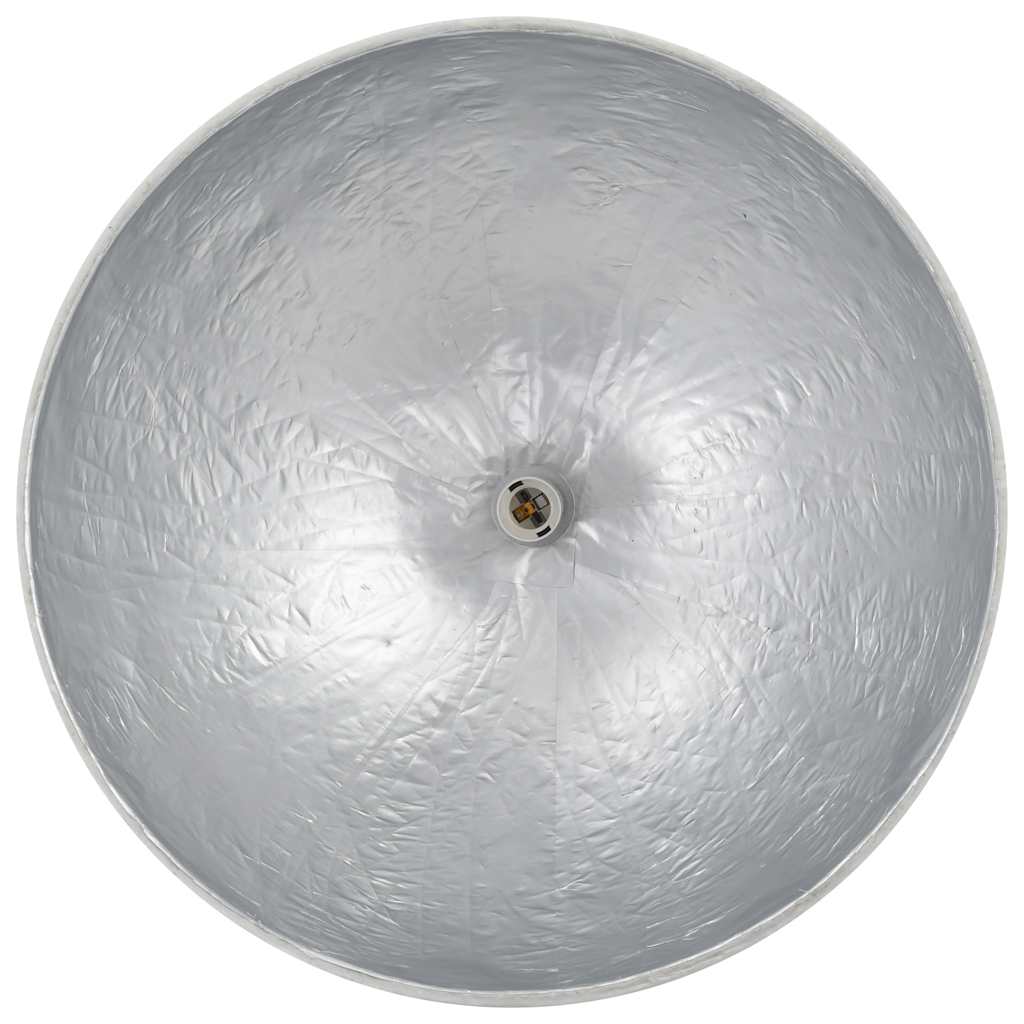 Hanglamp E27 Ø50 cm wit en zilver is nu te koop bij PeponiXL, paradijselijk wonen!