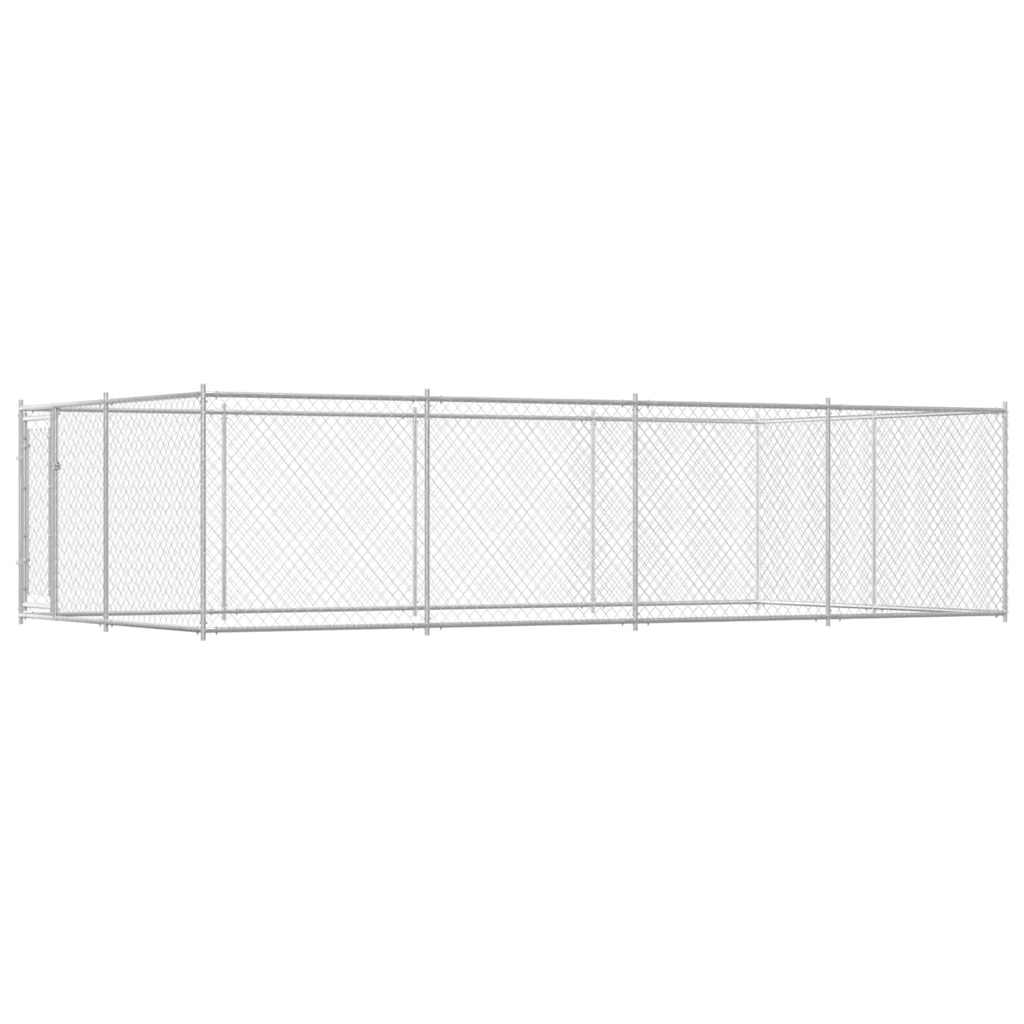 Hondenkennel voor buiten 7,6x3,8x1,9 m is nu te koop bij PeponiXL, paradijselijk wonen!