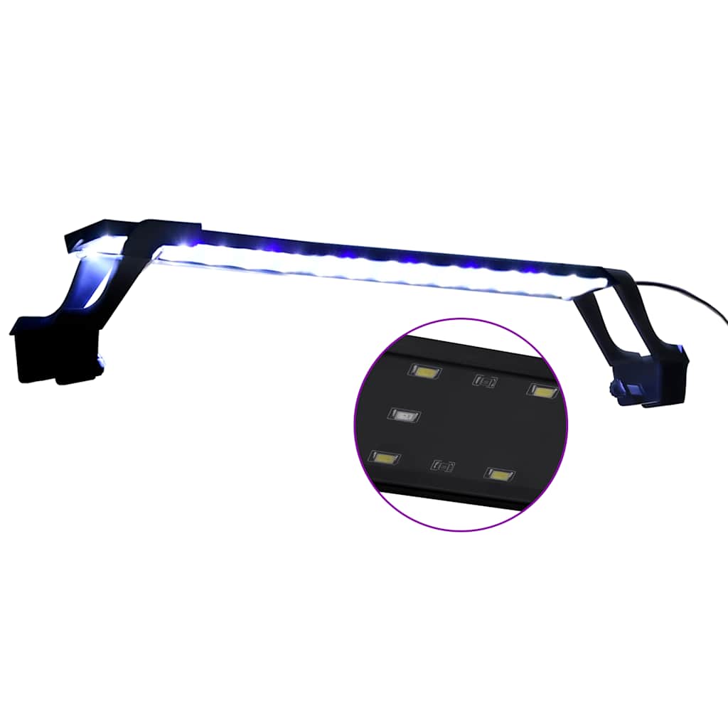 Aquariumlamp met klemmen LED 55-70 cm blauw en wit is nu te koop bij PeponiXL, paradijselijk wonen!