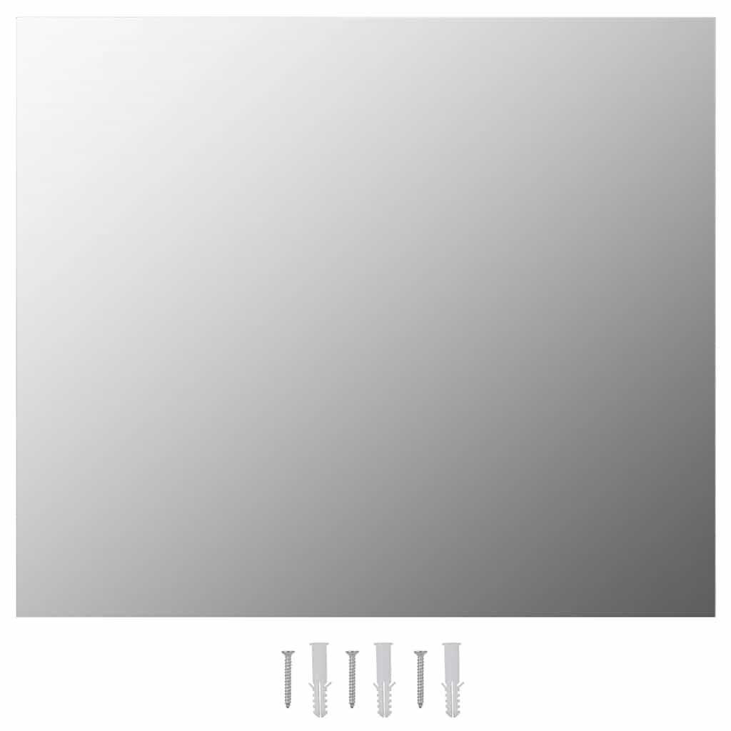 Spiegel frameloos 70x50 cm glas is nu te koop bij PeponiXL, paradijselijk wonen!