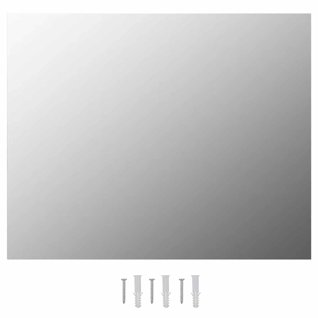 Spiegel frameloos 100x60 cm glas is nu te koop bij PeponiXL, paradijselijk wonen!