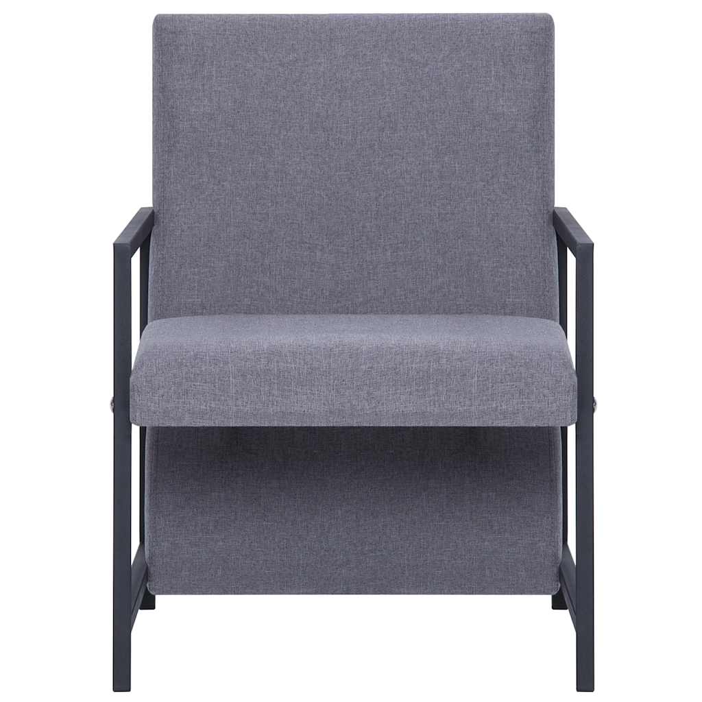 Fauteuil stof lichtgrijs is nu te koop bij PeponiXL, paradijselijk wonen!