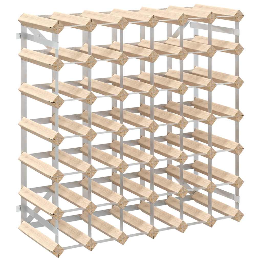 Wijnrek voor 42 flessen massief grenenhout is nu te koop bij PeponiXL, paradijselijk wonen!