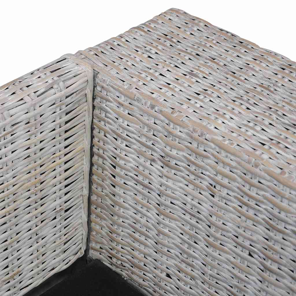 Tweezitsbank met kussens natuurlijk rattan is nu te koop bij PeponiXL, paradijselijk wonen!