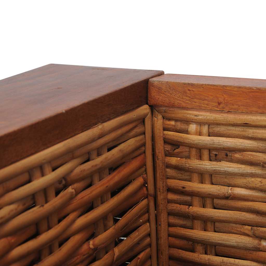 Fauteuil met kussens natuurlijk rattan bruin is nu te koop bij PeponiXL, paradijselijk wonen!