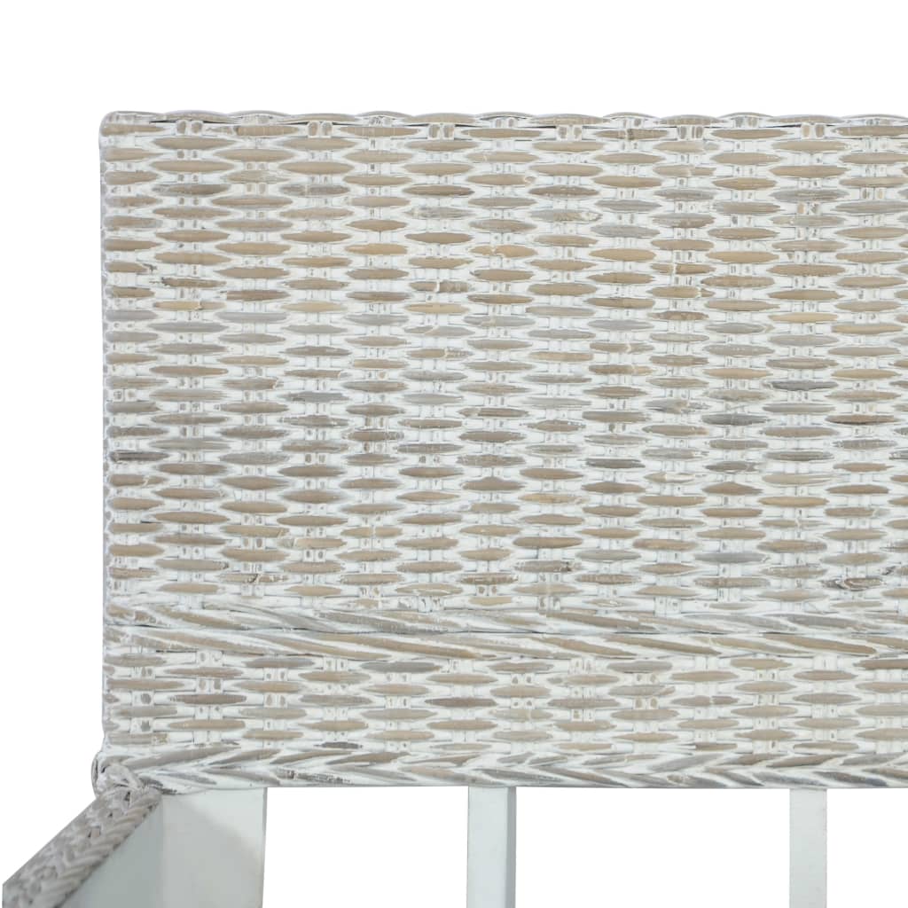Bedframe natuurlijk rattan grijs 160x200 cm is nu te koop bij PeponiXL, paradijselijk wonen!