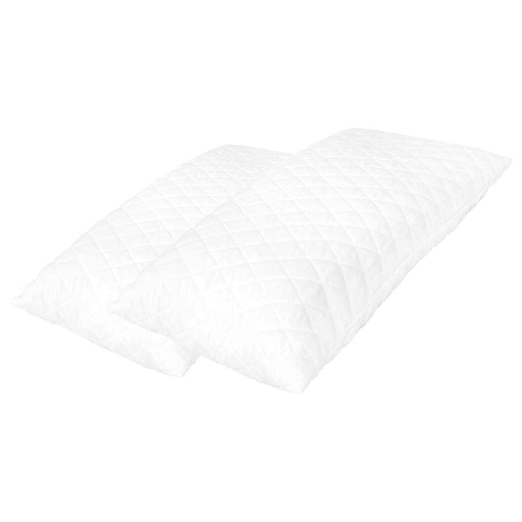 Kussens 2 st 80x40x14 cm traagschuim is nu te koop bij PeponiXL, paradijselijk wonen!