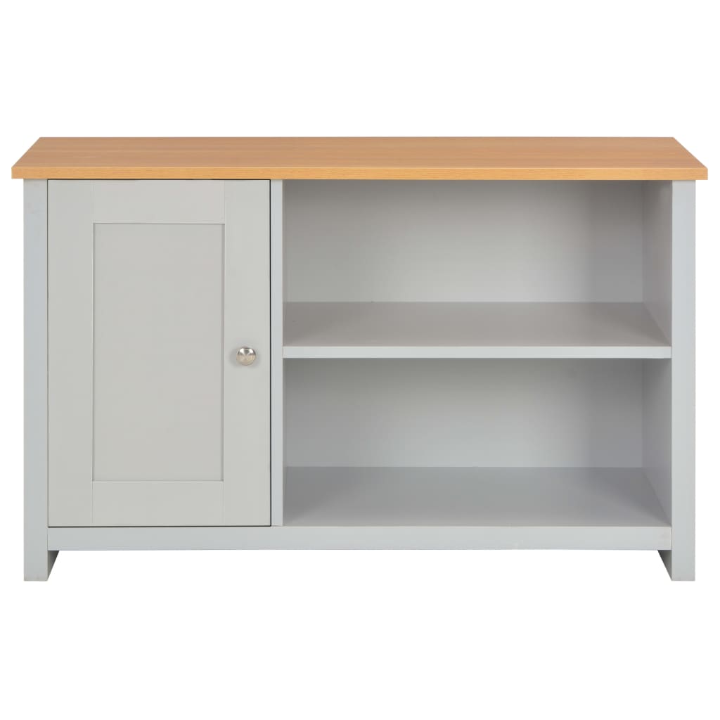 Tv-meubel 95x39x58 cm grijs is nu te koop bij PeponiXL, paradijselijk wonen!