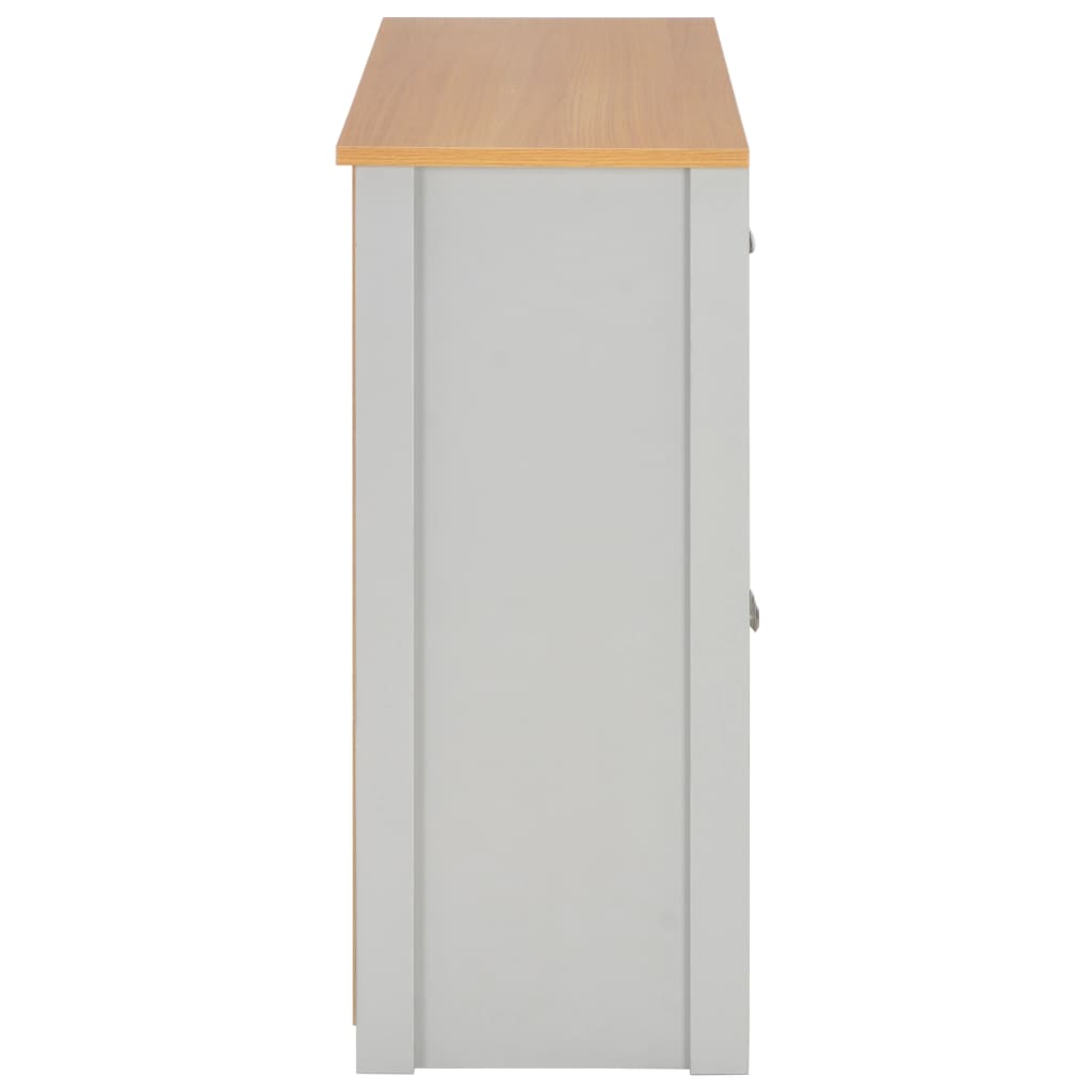 Dressoir 112x35x81 cm grijs is nu te koop bij PeponiXL, paradijselijk wonen!