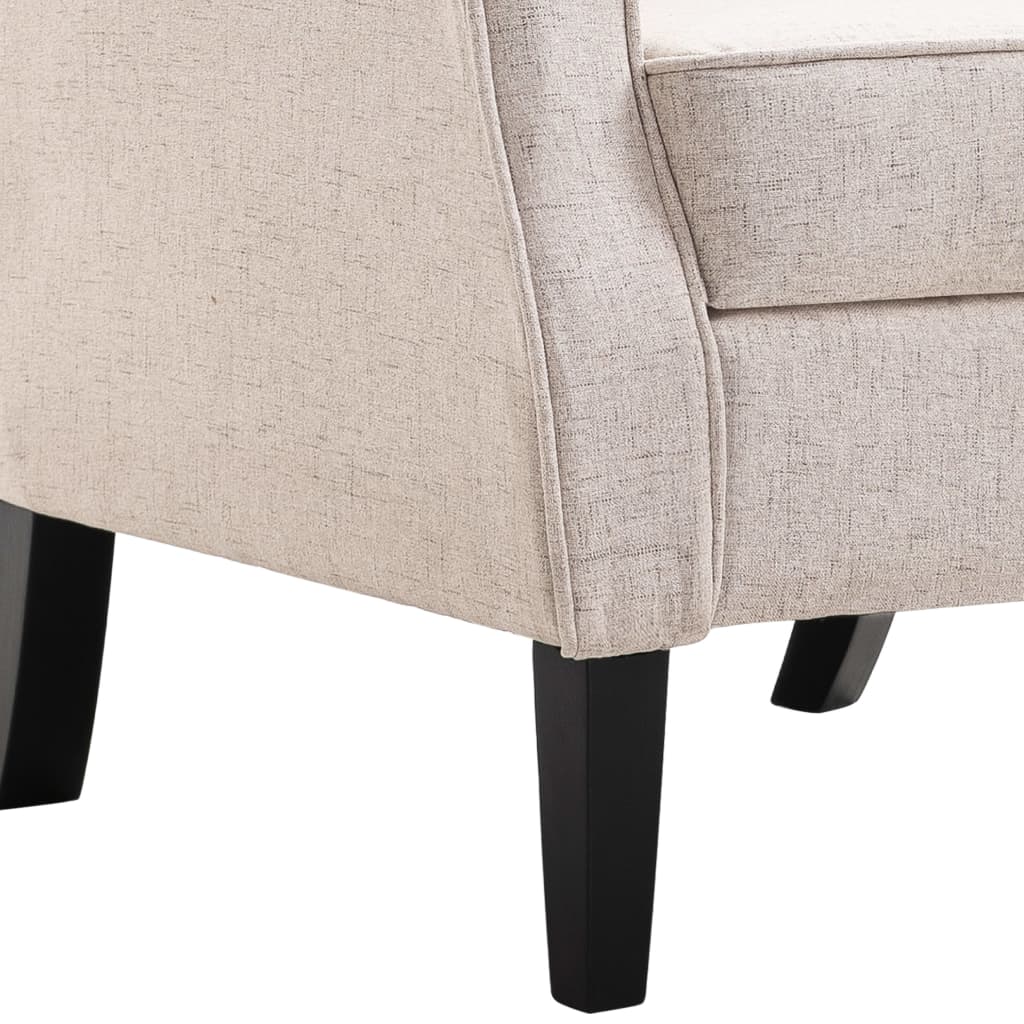 Fauteuil stof beige is nu te koop bij PeponiXL, paradijselijk wonen!