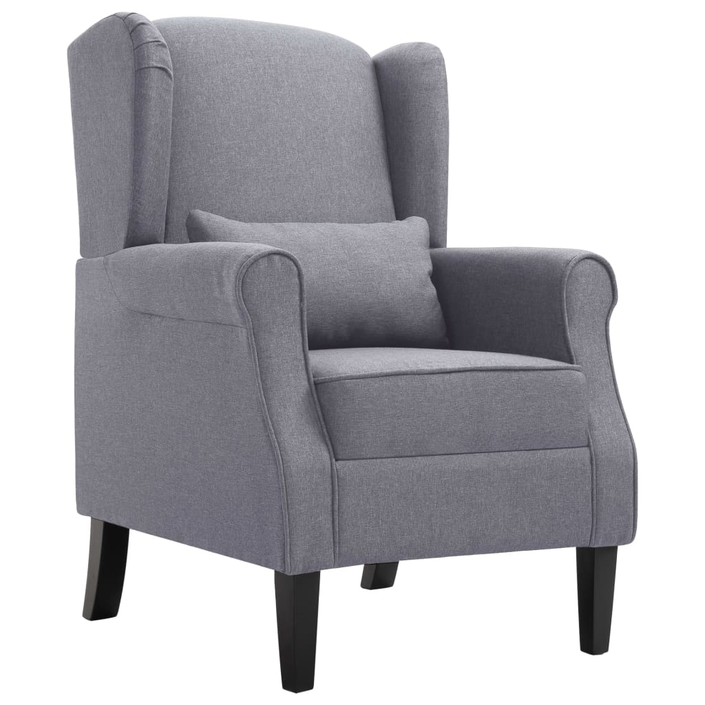 Fauteuil stof donkergrijs is nu te koop bij PeponiXL, paradijselijk wonen!