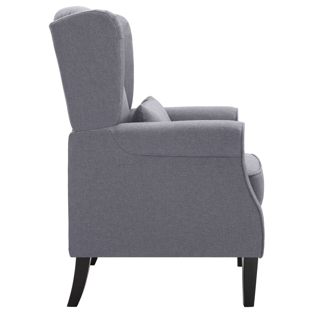Fauteuil stof donkergrijs is nu te koop bij PeponiXL, paradijselijk wonen!