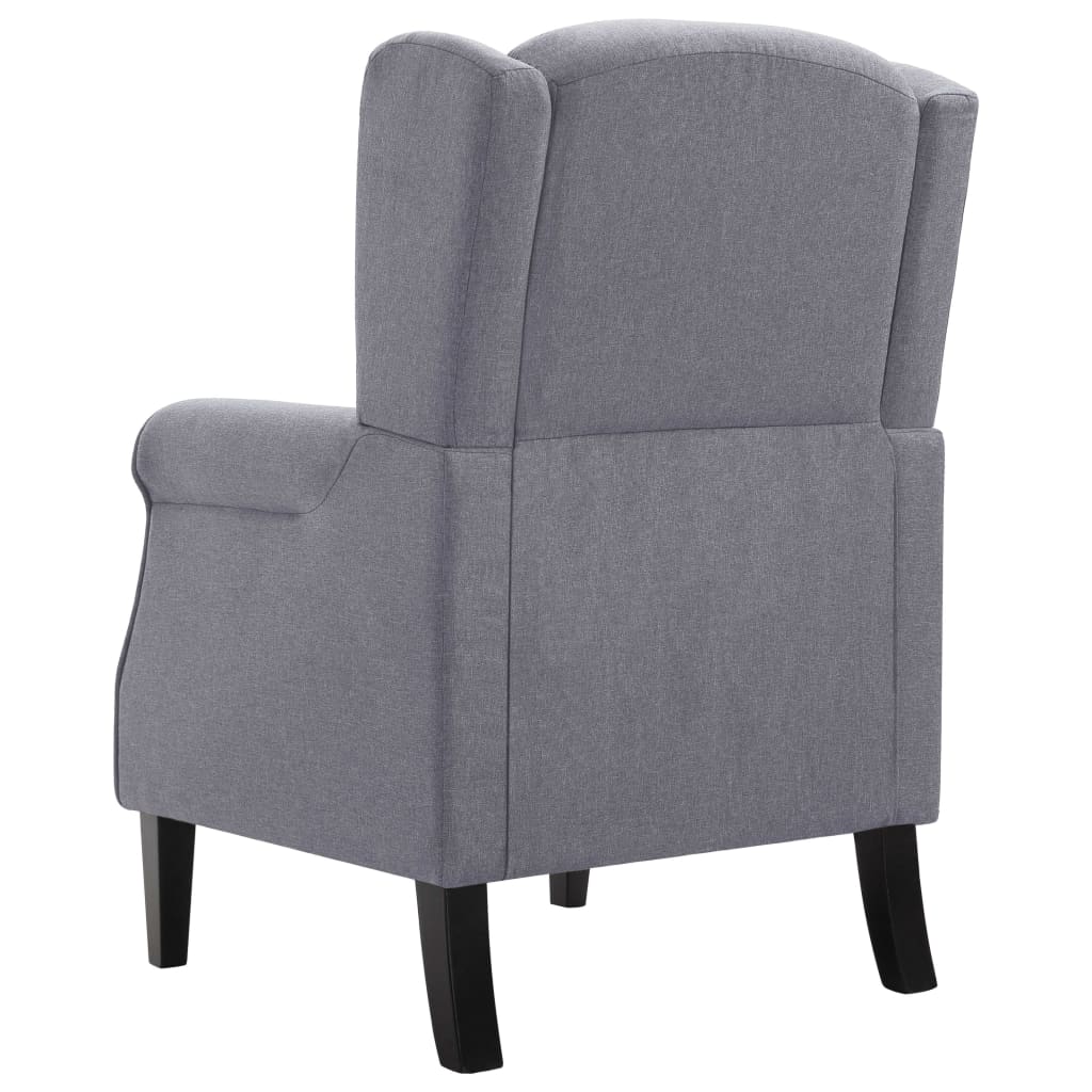 Fauteuil stof donkergrijs is nu te koop bij PeponiXL, paradijselijk wonen!