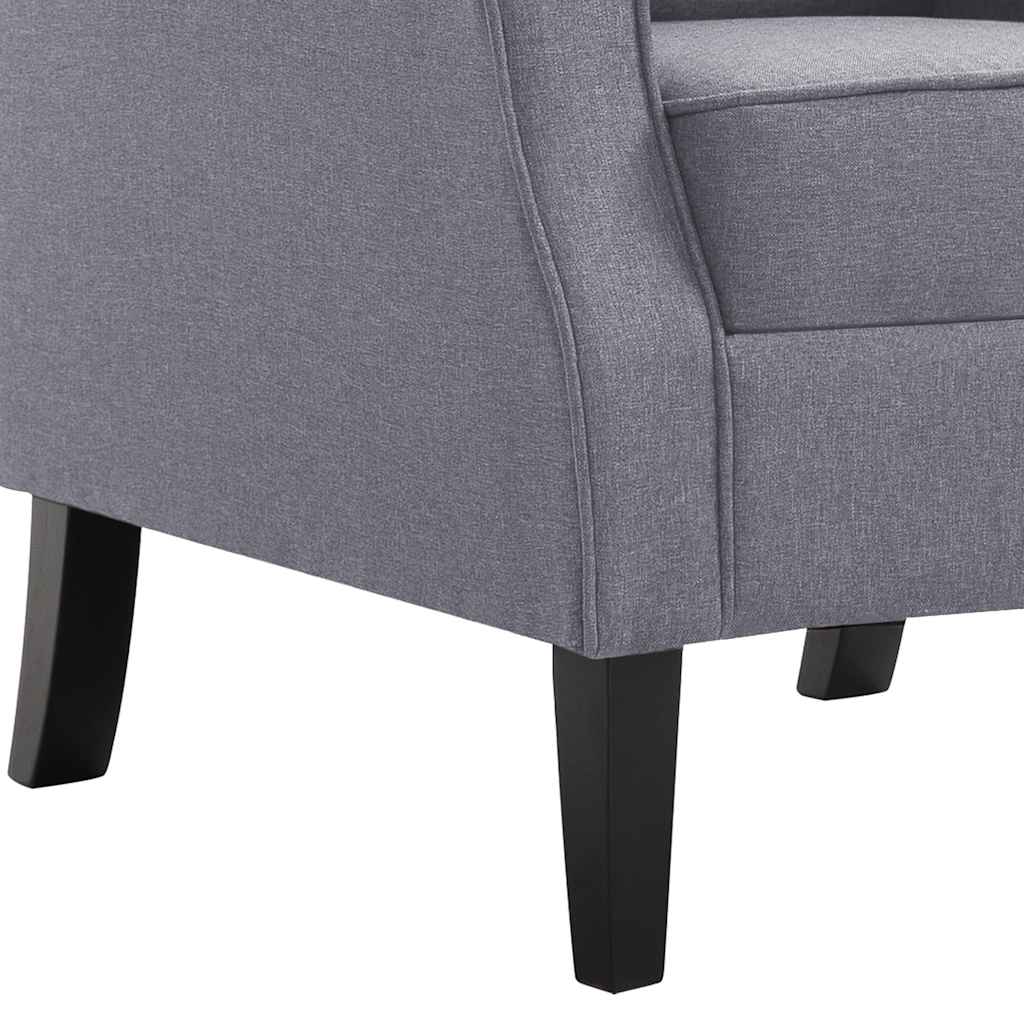 Fauteuil stof donkergrijs is nu te koop bij PeponiXL, paradijselijk wonen!