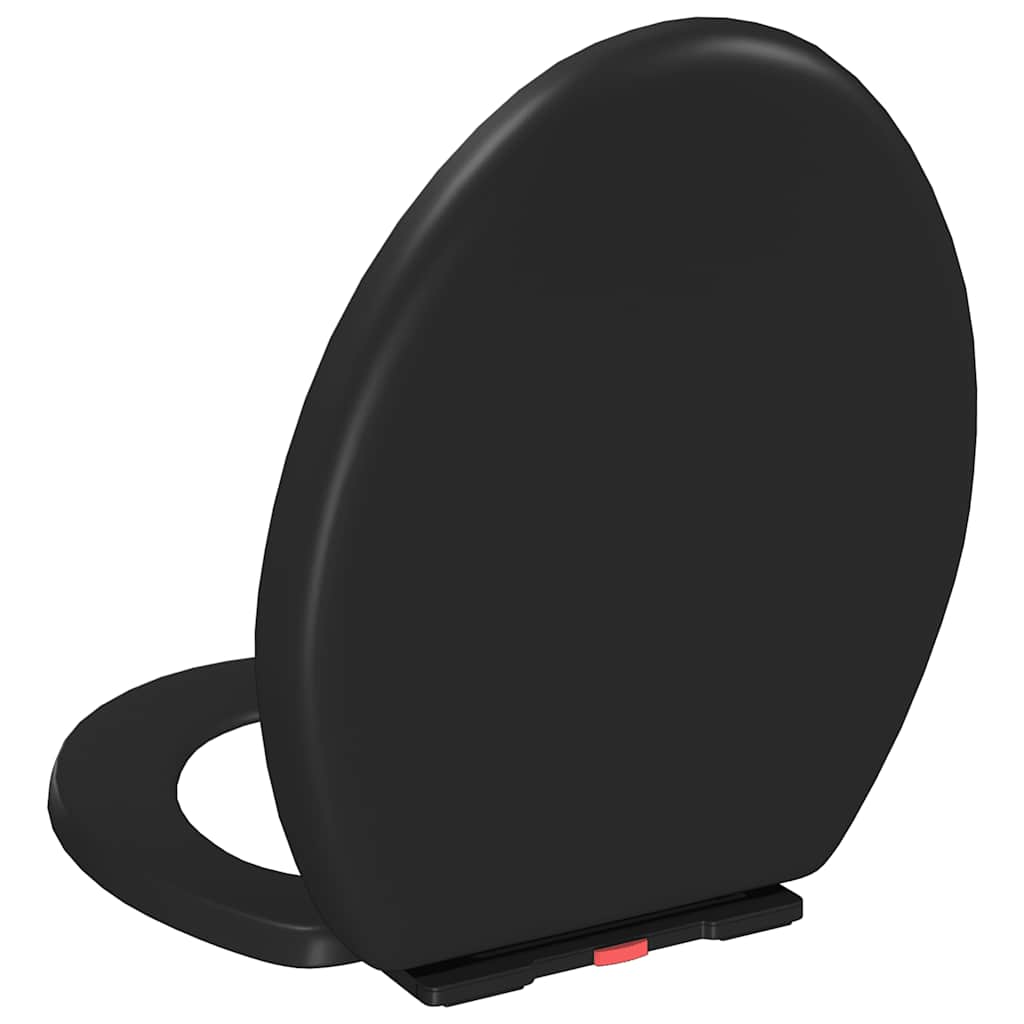 Toiletbril soft-close met quick-release ontwerp zwart is nu te koop bij PeponiXL, paradijselijk wonen!