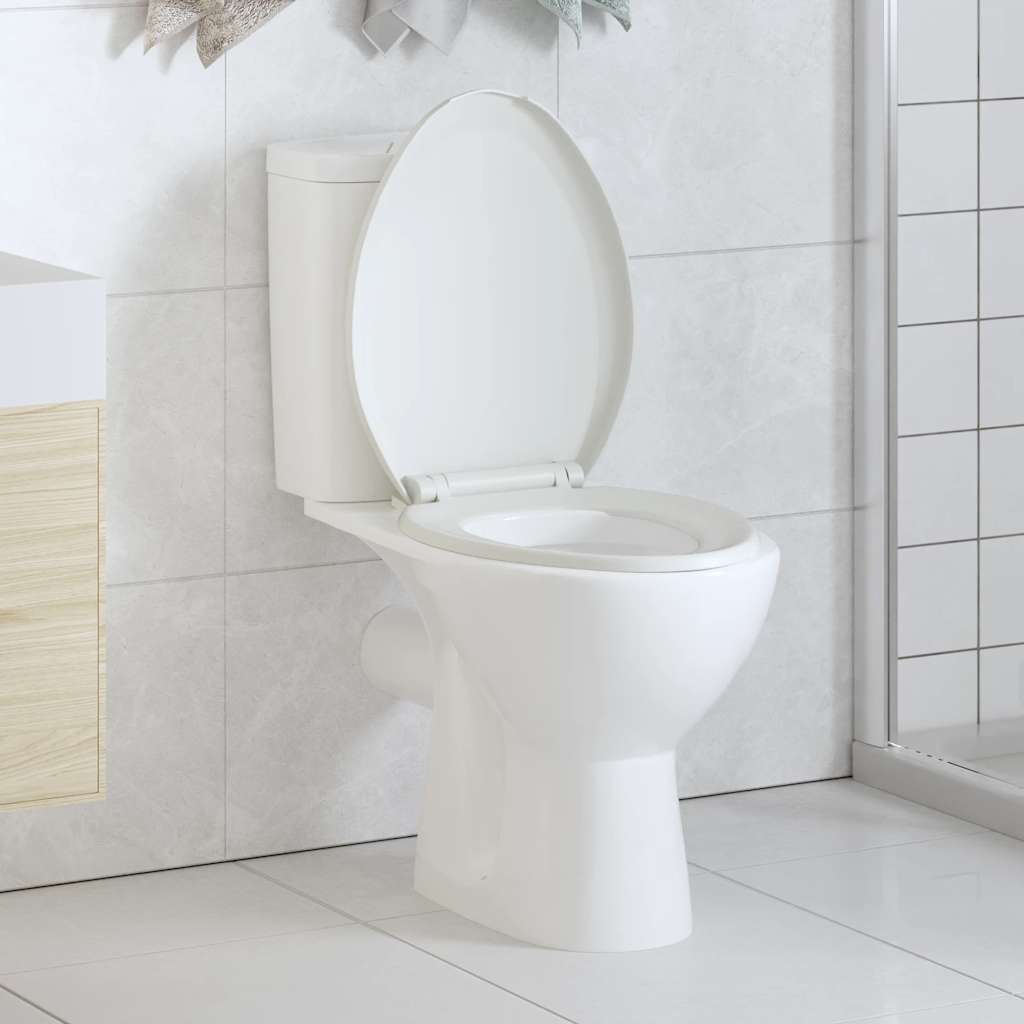 Toiletbril soft-close met quick-release ontwerp wit is nu te koop bij PeponiXL, paradijselijk wonen!