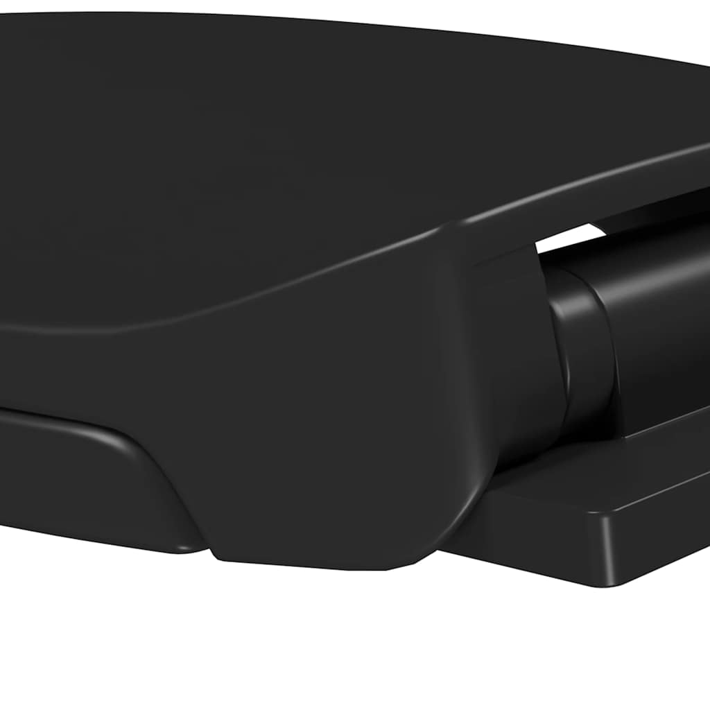 Toiletbril soft-close met quick-release ontwerp zwart is nu te koop bij PeponiXL, paradijselijk wonen!