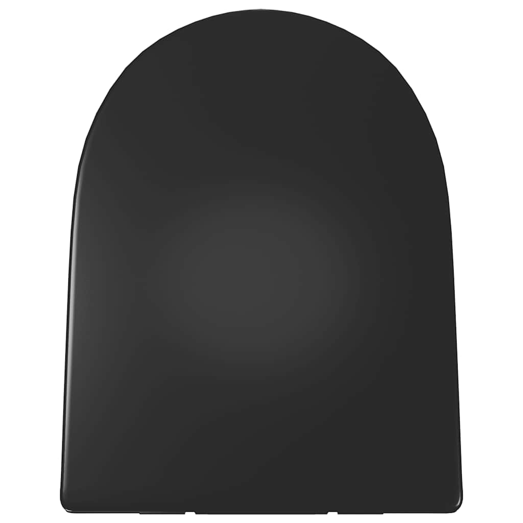 Toiletbril soft-close met quick-release ontwerp zwart is nu te koop bij PeponiXL, paradijselijk wonen!