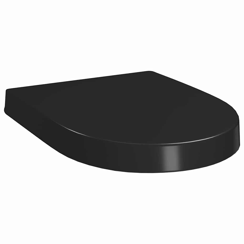 Toiletbril soft-close met quick-release ontwerp zwart is nu te koop bij PeponiXL, paradijselijk wonen!