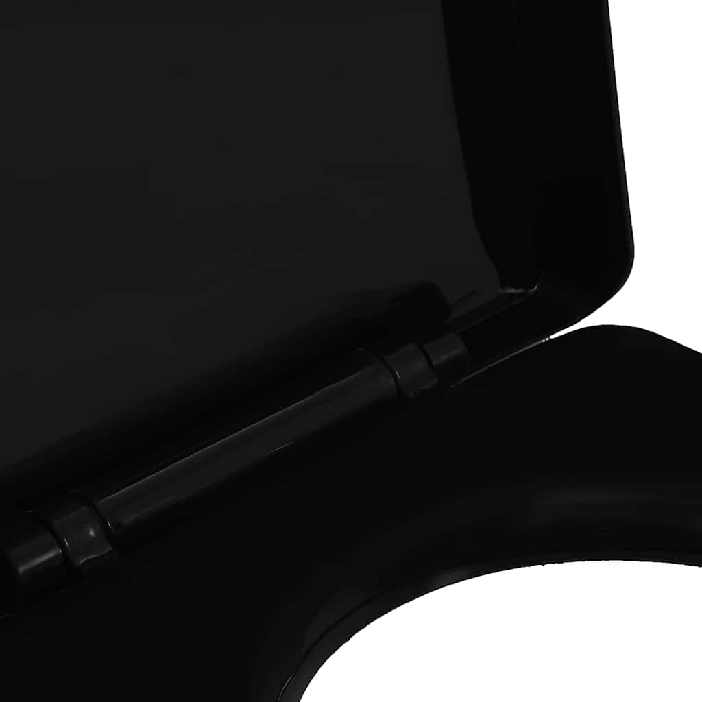 Toiletbril soft-close met quick-release ontwerp zwart is nu te koop bij PeponiXL, paradijselijk wonen!
