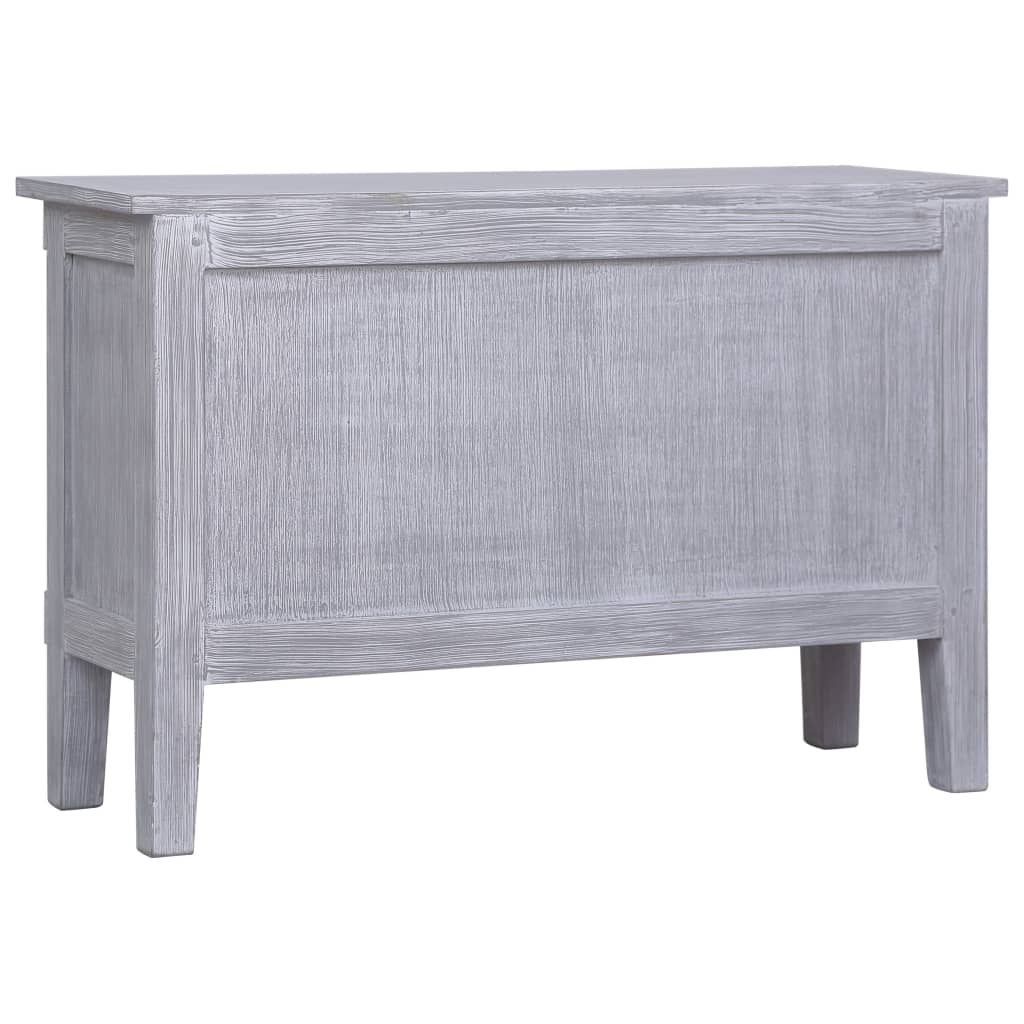 Dressoir met 2 lades 90x30x60 cm massief mahoniehout is nu te koop bij PeponiXL, paradijselijk wonen!