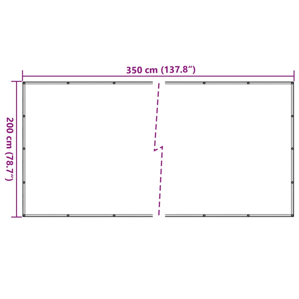 Aanhangwagennet 2x3,5 m HDPE zwart is nu te koop bij PeponiXL, paradijselijk wonen!