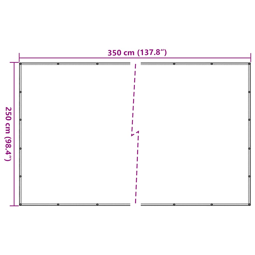 Aanhangwagennet 2,5x3,5 m HDPE zwart is nu te koop bij PeponiXL, paradijselijk wonen!